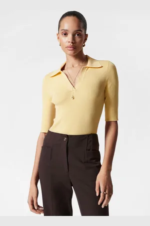& OTHER STORIES Collared Short-Sleeve Top - , XS