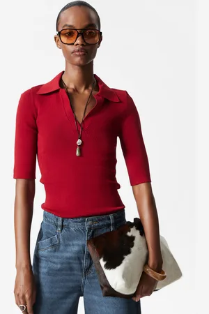 & OTHER STORIES Collared Short-Sleeve Top - , XS