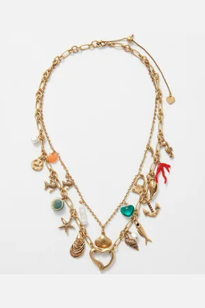 & OTHER STORIES Sea-Themed Charm Necklace - , ONESIZE