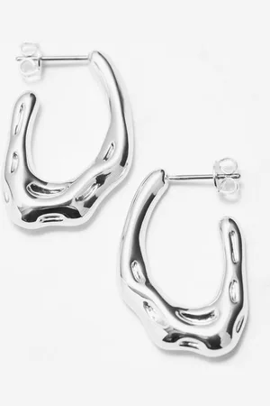 & OTHER STORIES Wavy Hoop Earrings - , ONESIZE