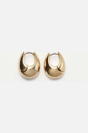 & OTHER STORIES Oval Bell Hoops - , ONESIZE
