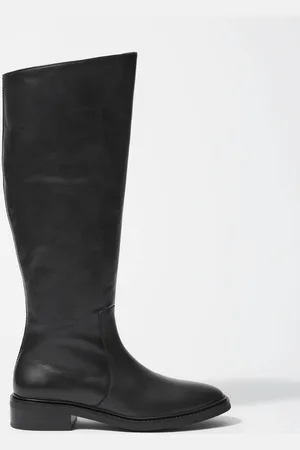 & OTHER STORIES Leather Equestrian Boots - , 36