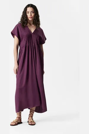 & OTHER STORIES Pleated Dolman Midi Dress - , XS
