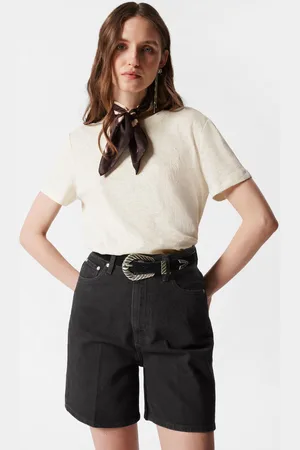 & OTHER STORIES Linen-Blend T-Shirt - , XS