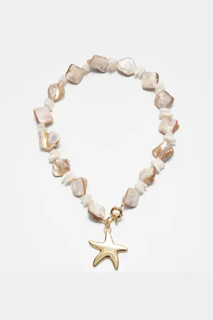 & OTHER STORIES Seashell Pendant Necklace - , ONESIZE