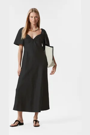 & OTHER STORIES Linen Midi Dress - , 32