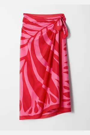 & OTHER STORIES Leaf-Print Cotton-Voile Sarong - , 120x155