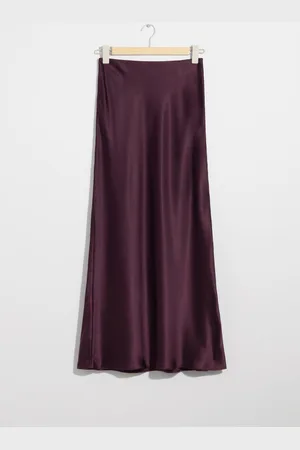 & OTHER STORIES Satin Maxi Skirt - , 32