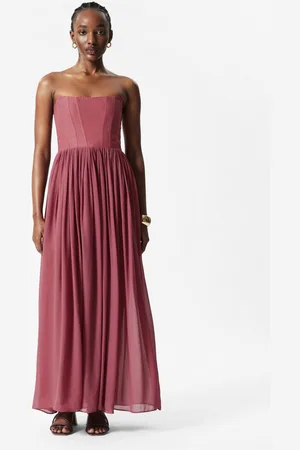 & OTHER STORIES Sheer Corset Midi Dress - , 34