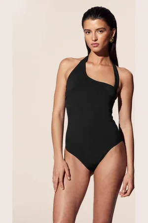& OTHER STORIES Asymmetric Halterneck Swimsuit - , 32