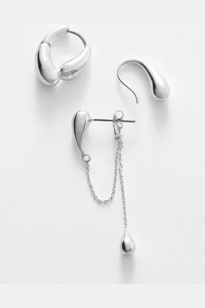 & OTHER STORIES Sculptural Earrings Set - , ONESIZE