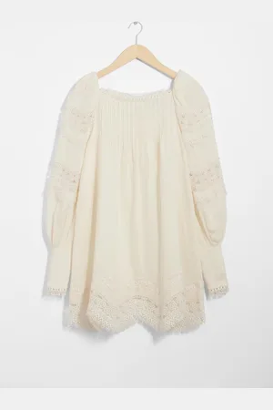 & OTHER STORIES Lace-Trimmed Mini Dress - , 36