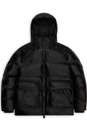 Rains Unisex Alta Puffer Cargo Jacket W3T3