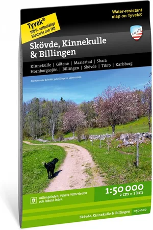 Calazo forlag Skövde, Billingen & Kinnekulle 1:50.000