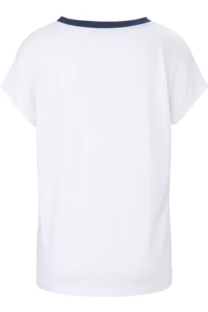 Peter Hahn Kvinder Bluser - Bluse rund hals Fra hvid