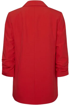 tekst Bred rækkevidde Seks Røde blazere for kvinder | FASHIOLA.dk