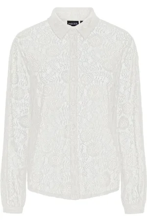 Pieces® Pcolline Lace Skjorte