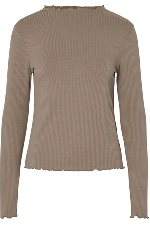 Pieces® Pcnicca Babylock Top Med Lange Ærmer