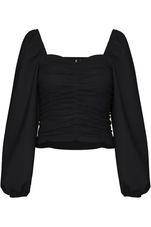 Pieces® Pcmalysia Top Med Lange Ærmer