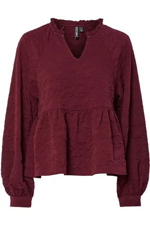 Pieces® Pcnalani Langærmet Bluse
