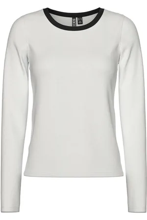 Pieces® Pcmay Top Med Lange Ærmer