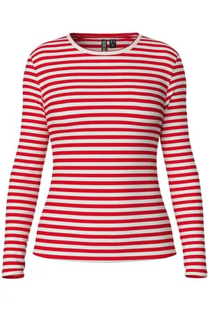 Pieces® Pcruka Top Med Lange Ærmer