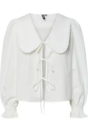 Pieces® Pcagnes Tie Top Med Lange Ærmer