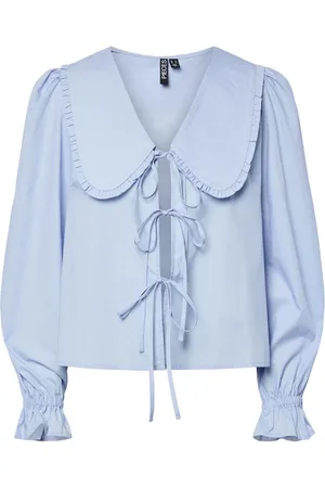 Pieces® Pcagnes Tie Top Med Lange Ærmer