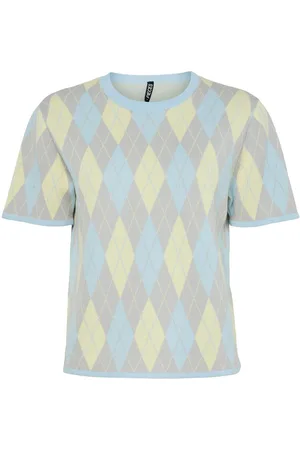 Pieces® Pcfarley Harlequin Strikket Top