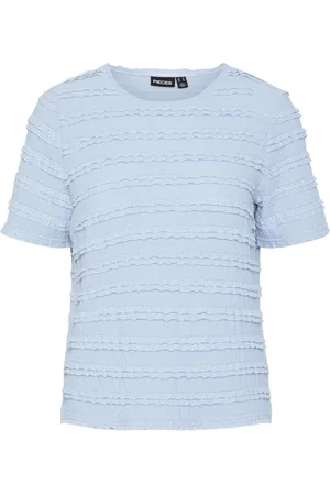 Pieces® Pcanine Top Med Korte Ærmer