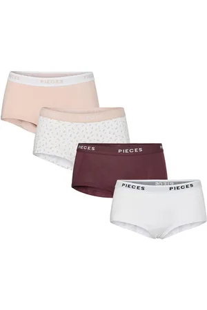 Pieces® Pclogo 4-pak Boxershorts