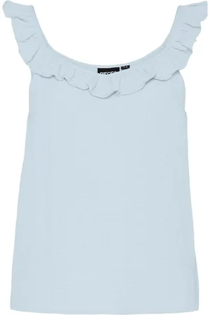 Pieces® Pcsastina Musselin Top Uden Ærmer