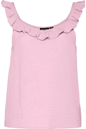 Pieces® Pcsastina Musselin Top Uden Ærmer