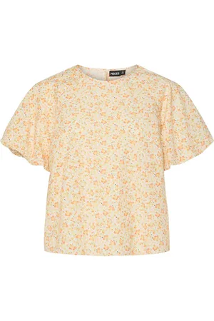 Pieces® Pcfrona Bluse Med 2/4-ærmer