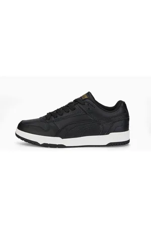 PUMA Rbd Game Low Sneakers Youth, Black/Gold, size 35,5, Shoes