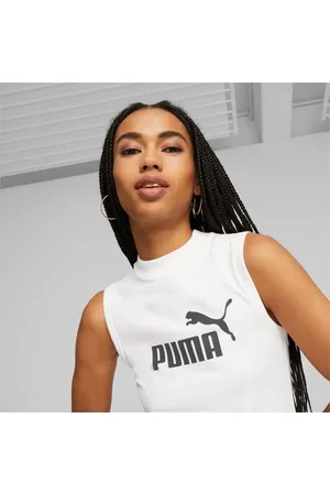 PUMA Essentials Slim Logo Tank Top Shirt Women, , size 3XL, Clothing