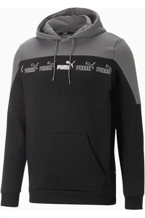 PUMA Around The Block Hoodie Men, Grey, size 3XL, Clothing