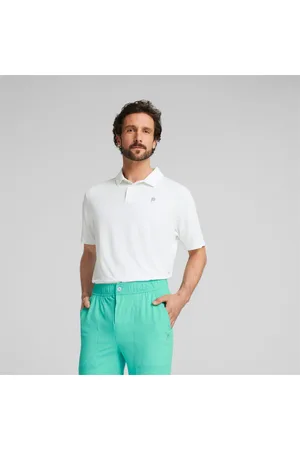 PUMA X Palm Tree Crew Golf Polo Shirt Men, , size XXL, Clothing