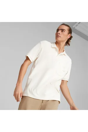 PUMA Classics Towelling Polo Shirt Men, , size XXL, Clothing