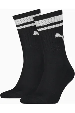 PUMA Unisex Crew Heritage Stripe Socks 2 Pack, , size 35-38, Clothing