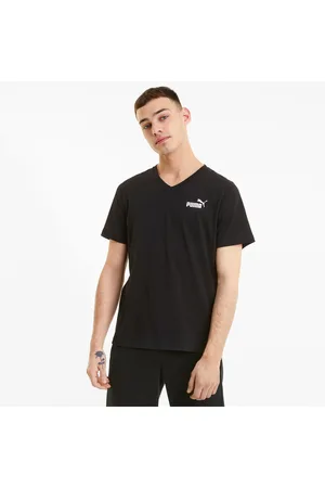 PUMA Essentials V-Neck T-Shirt Men, , size L, Clothing