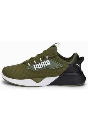 PUMA Retaliate 2 Sneakers Youth, Dark Green Moss/Black, size 35,5, Shoes