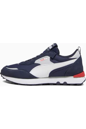 PUMA Rider Fv Base Sneakers, Dark Blue, size 40, Shoes