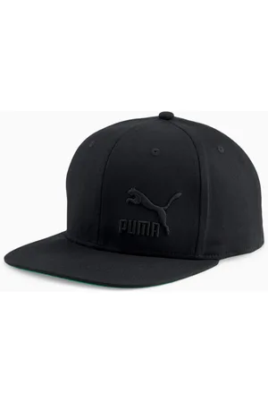 PUMA Lifestyle Colorblock Cap, Black/Archive Green, size Adult, Accessories
