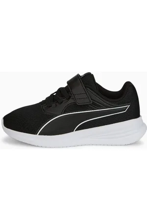 PUMA Transport Ac+ Sneakers Kids, Black/White, size 28, Shoes