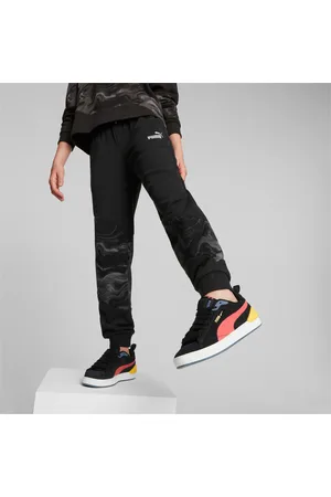 PUMA Power Marbleized Youth Sweatpants, , size 140, Clothing