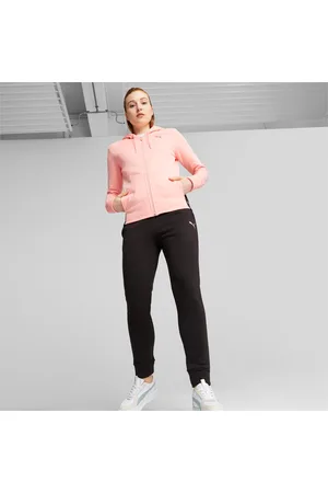 PUMA Classics Hooded Fl Tracksuit Women, , size XS, Clothing