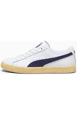PUMA Clyde Vintage Sneakers, Dark Blue, size 39, Shoes