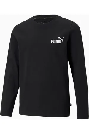 PUMA Essentials No. 1 Logo Long Sleeve Youth T-Shirt, , size 104, Clothing