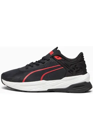 PUMA Extent Nitro Engineered Mesh Sneakers, Black/White, size 39, Shoes